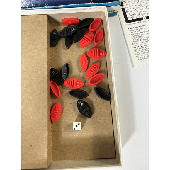 SEA-FLEET Strategy Board Game Vtg 1988 Kolony Industries Naval‎ Warfare Complete - Picture 10 of 13